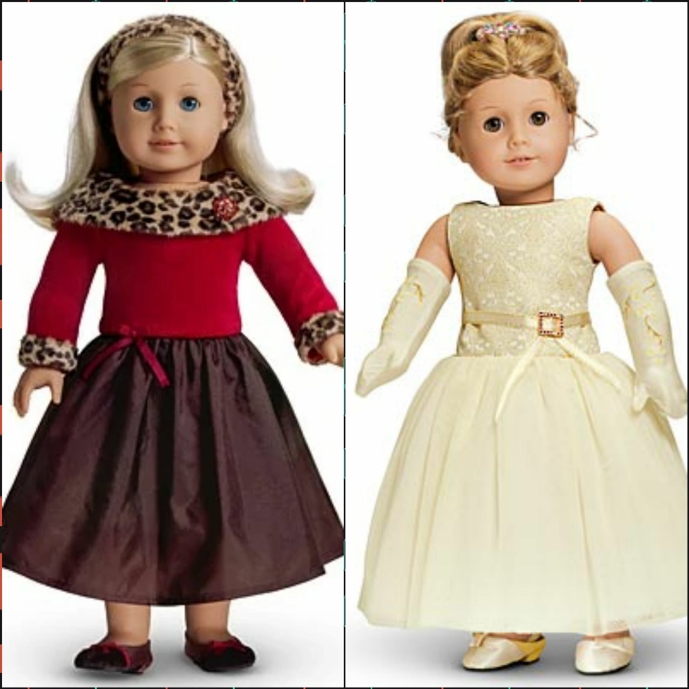 🎄 American Girl Retired 2005 Holiday dresses 🎅